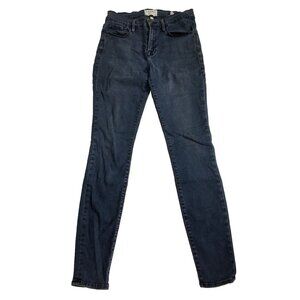 FRAME Denim Le Skinny De Jeanne Dunsley Wash Slim Fit Jeans